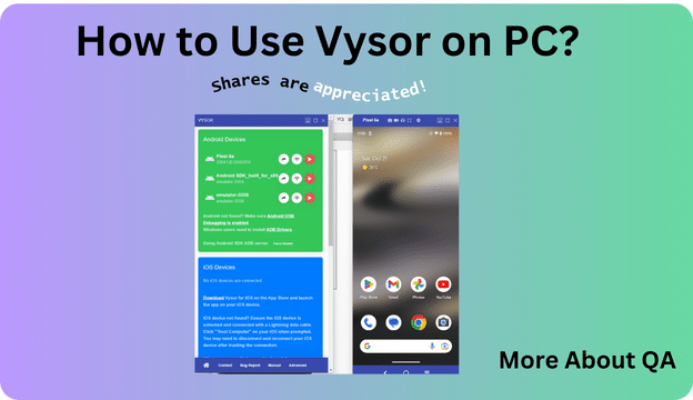 How to Use Vysor on PC